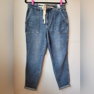 Judy Blue Payton high waist pull on denim joggers